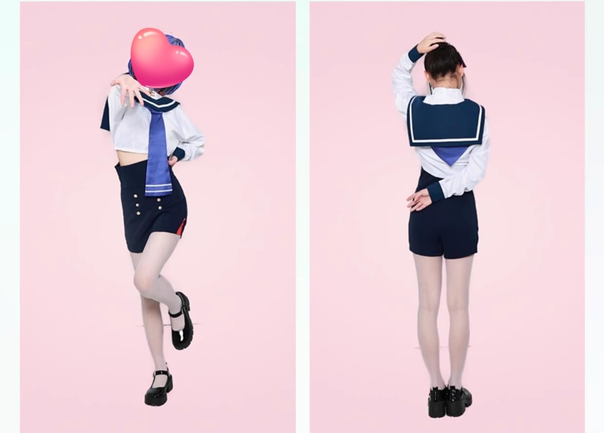 Amazon.co.jp: [QMIQMI] バーチャルYouTuber VTuber 先斗寧 コスプレ