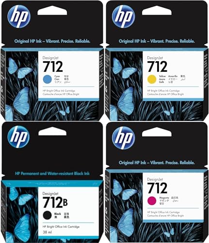 Amazon.co.jp: 【純正品】HP DesignJet 712 インクカートリッジセット
