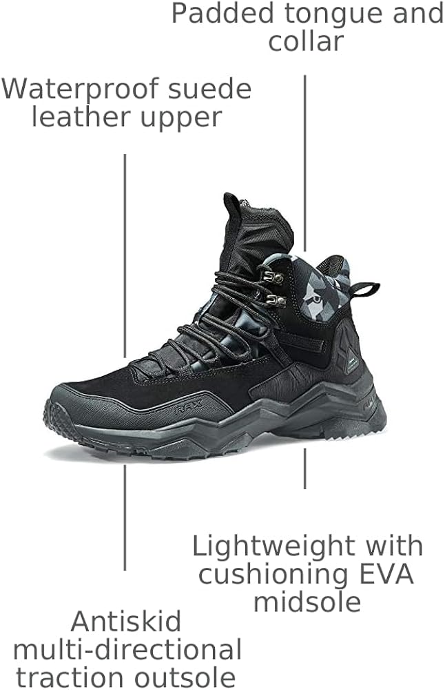 Amazon.com | RAX Men's Wild Wolf Mid Venture Waterproof