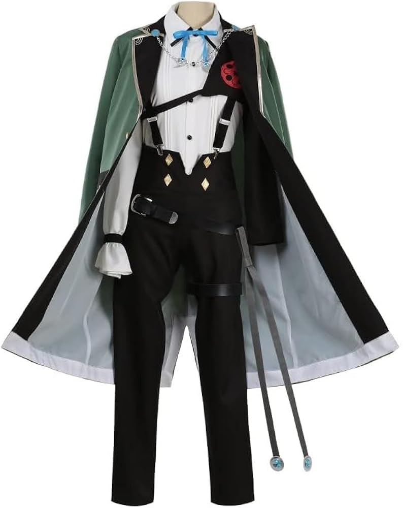 Amazon.co.jp: 刀剣乱舞 松井江 ☆コスプレ衣装 全セット 靴 ウィッグ