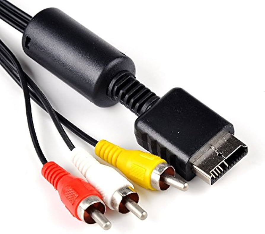 Amazon.co.jp: PS2/PS3対応 AVコンポジットケーブル 約175cm 互換品