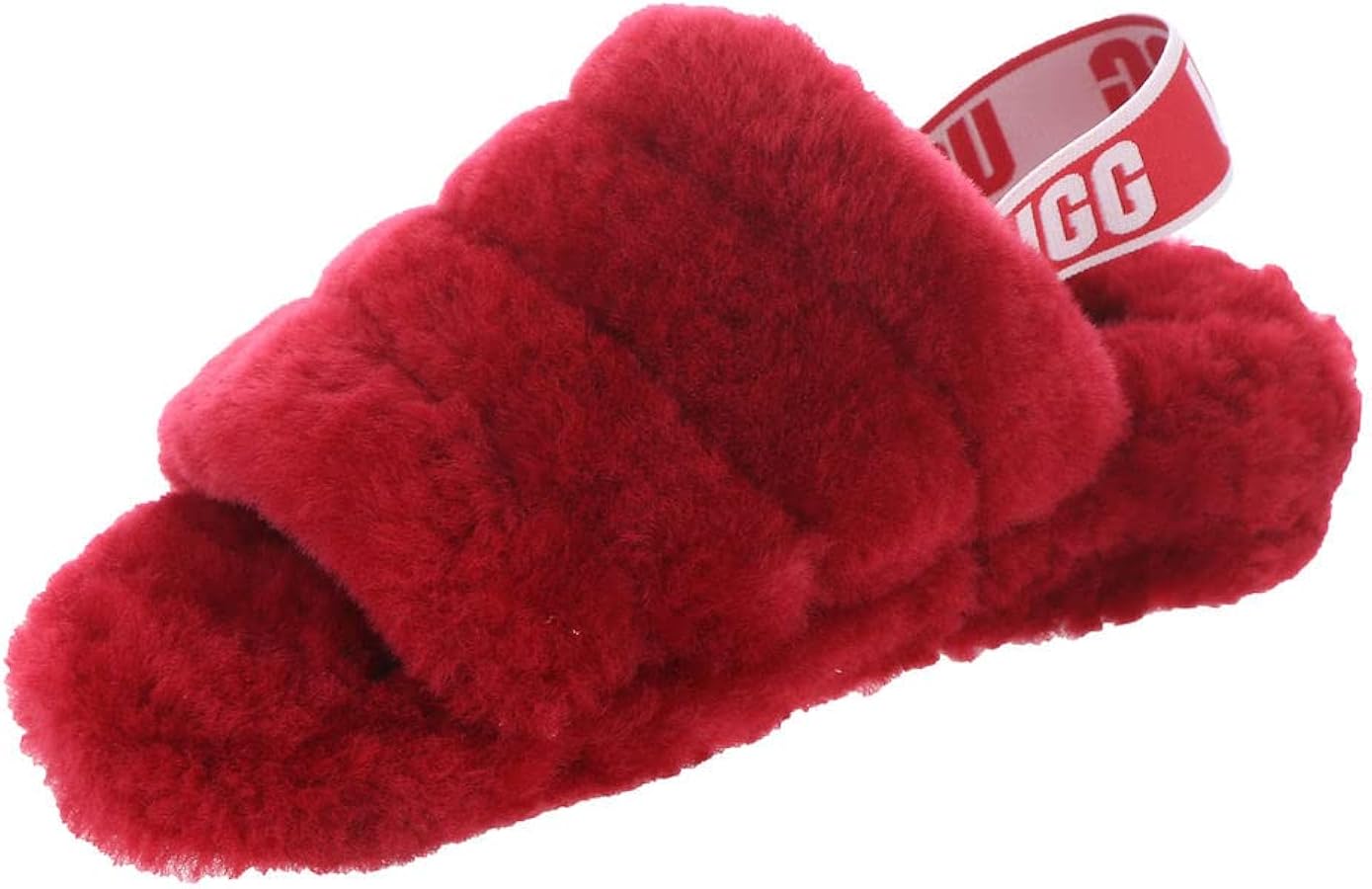Amazon | UGG (アグ) レディース Fluff Yeah スライドスリッパ, サンバ