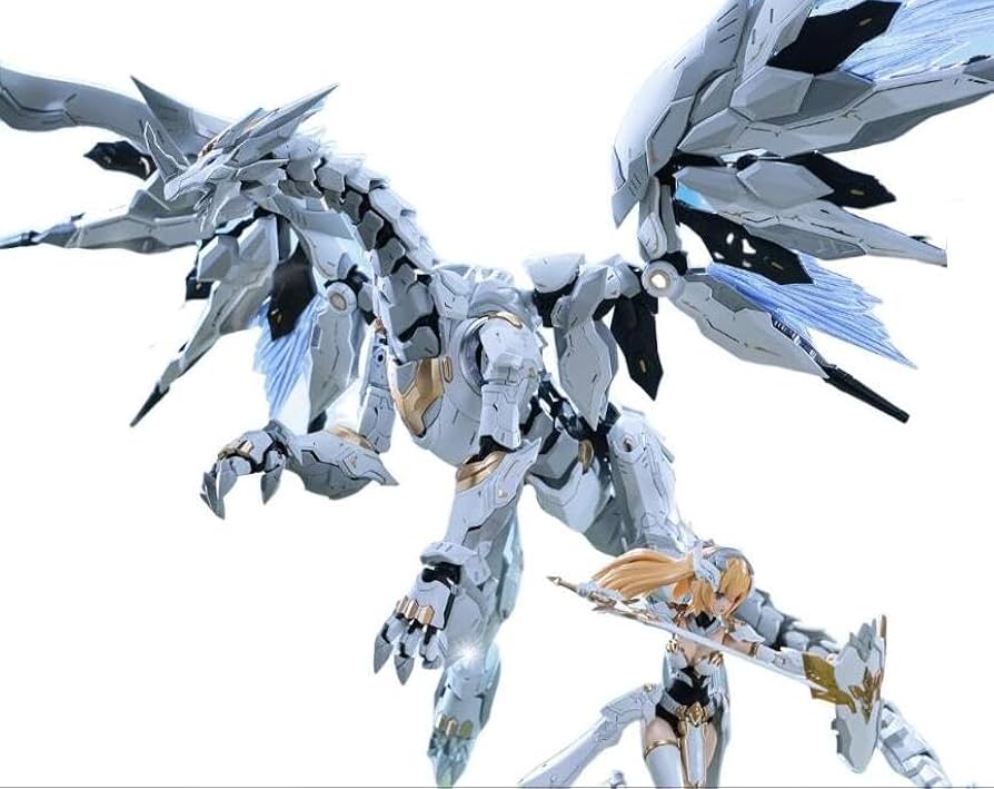 Amazon.co.jp: Soulmould 1/12スケール 白龍vs姫 騎士vs少女
