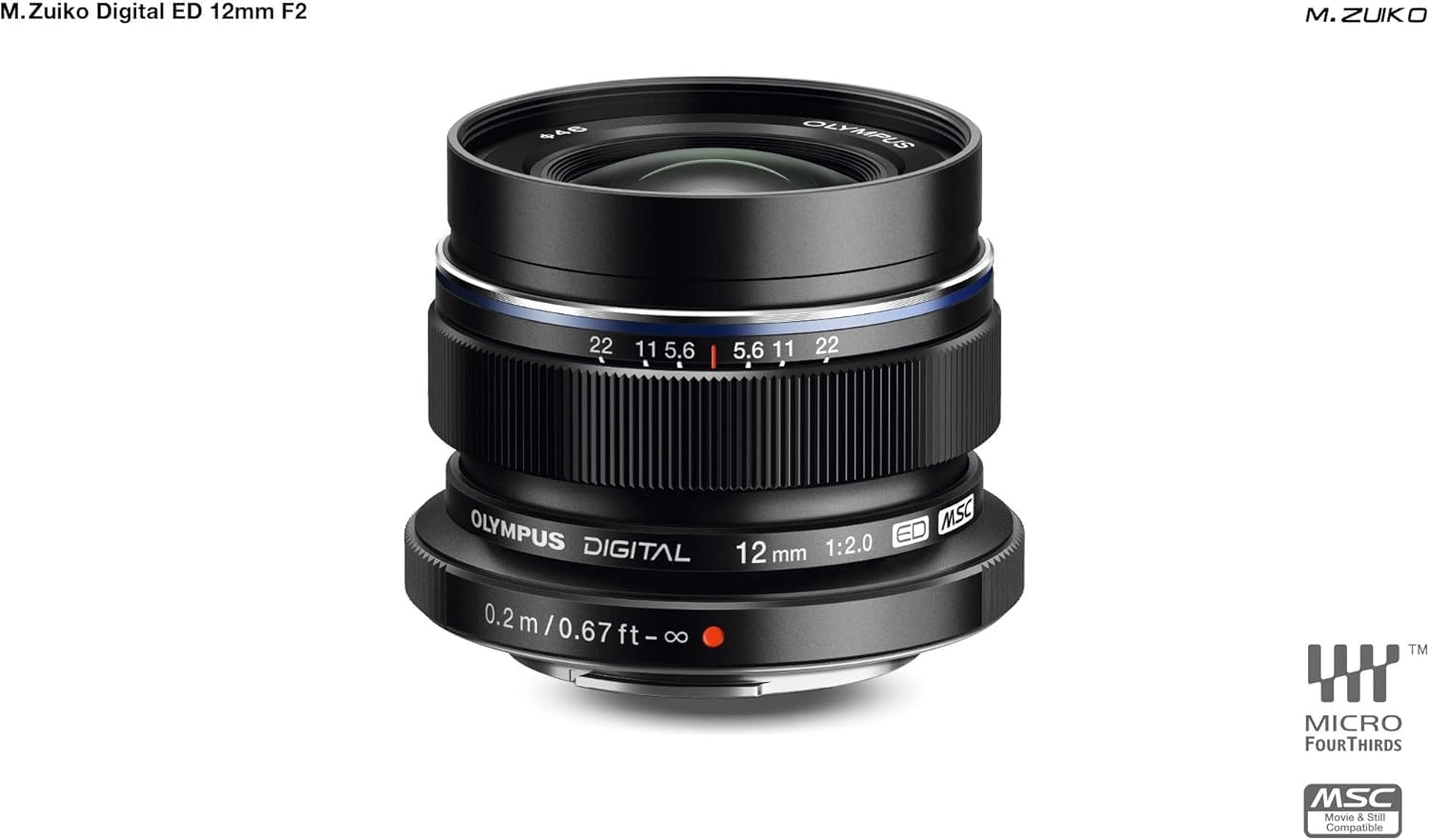 Amazon.com : OM SYSTEM OLYMPUS M.zuiko Digital Ed 12mm F2.0 Lens