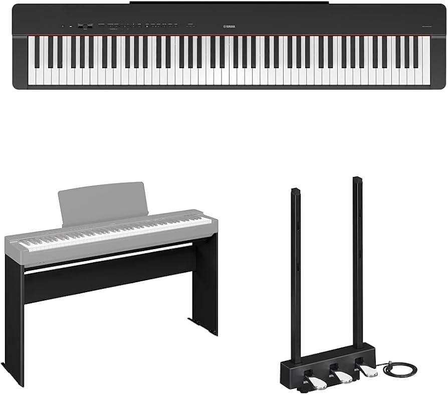 Amazon | 【セット買い】ヤマハ YAMAHA P-225B Pシリーズ 88鍵盤