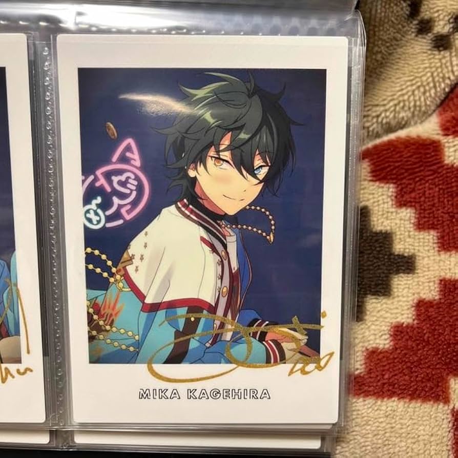 Amazon.co.jp: あんスタ ぱしゃっつ ぱしゃこれ カード 箔押し サイン