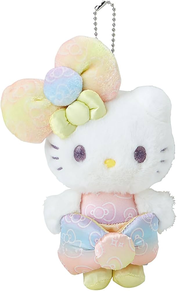 Amazon | サンリオ(SANRIO) マスコットホルダー（ハローキティ50th The