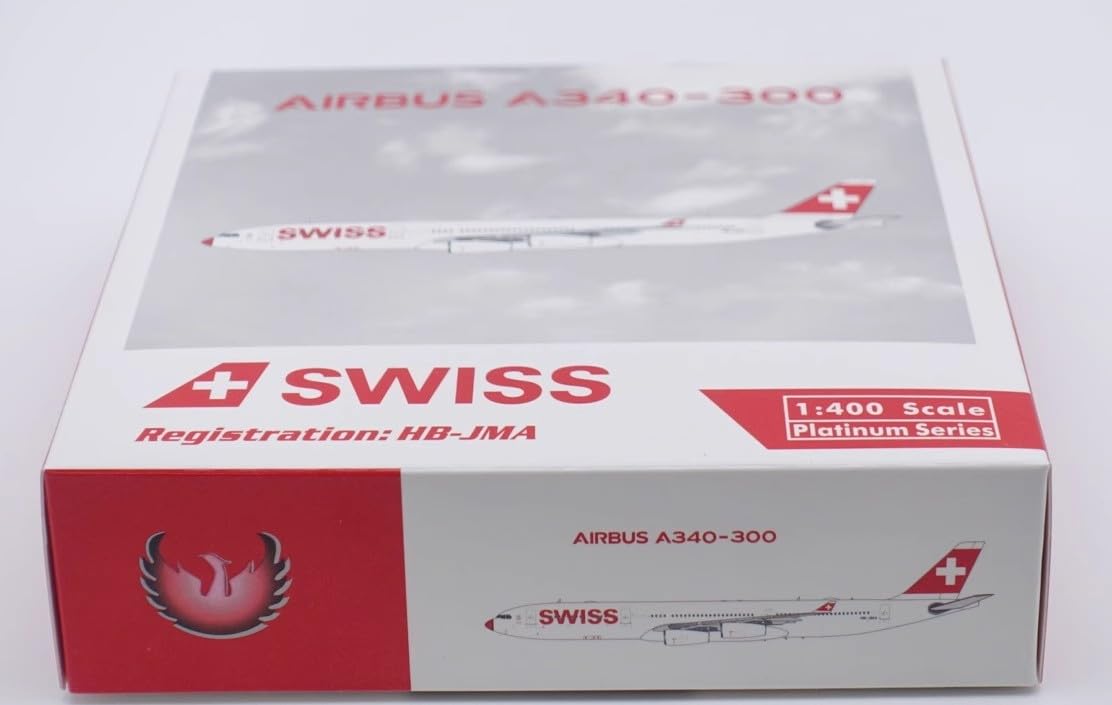 Amazon | Phoenix 1:400 PH11873 Swiss スイス国際航空 Airbus A340
