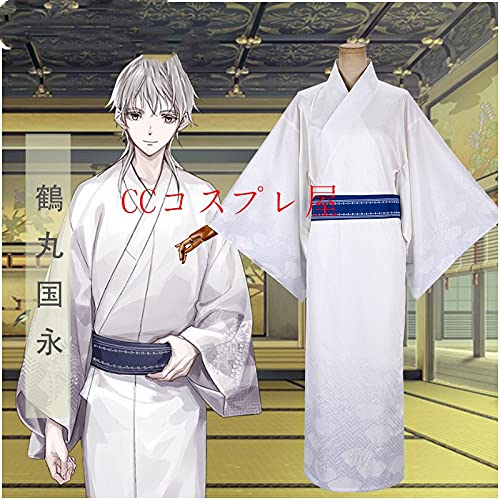 Amazon.co.jp: 刀剣乱舞 鶴丸国永 軽装 コスプレ衣装 : ホビー