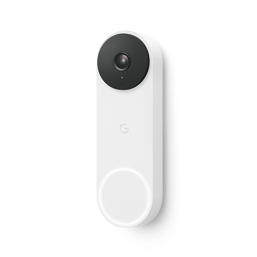 Amazon.com: Google Nest Doorbell (Wired, 2nd Gen) - Wired Video