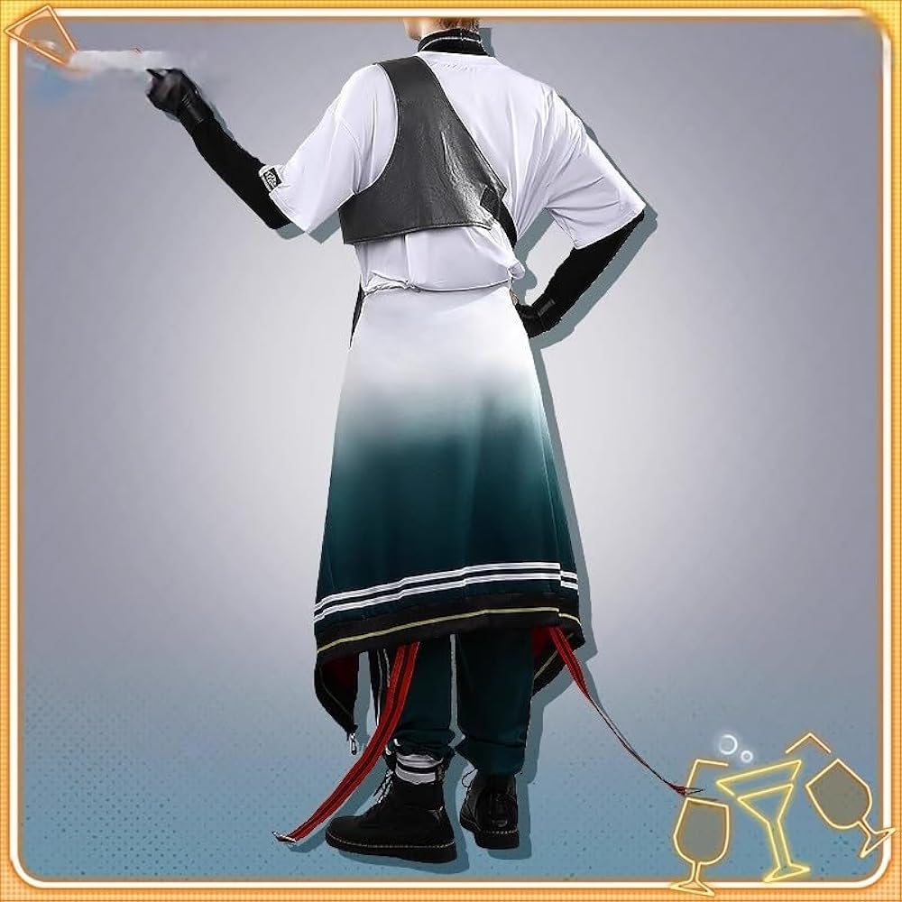 Amazon.co.jp: [えいえン] 魁星 新衣装 コスプレ衣装 +ウィッグ （靴