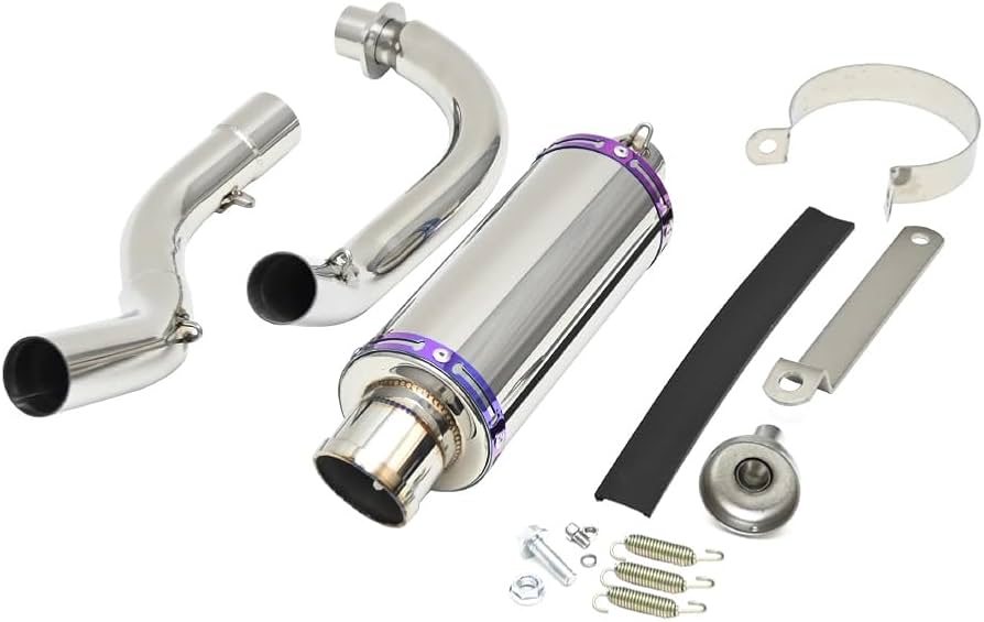 Amazon | モンキー ゴリラ 対応 オールステンレスマフラー ストレート