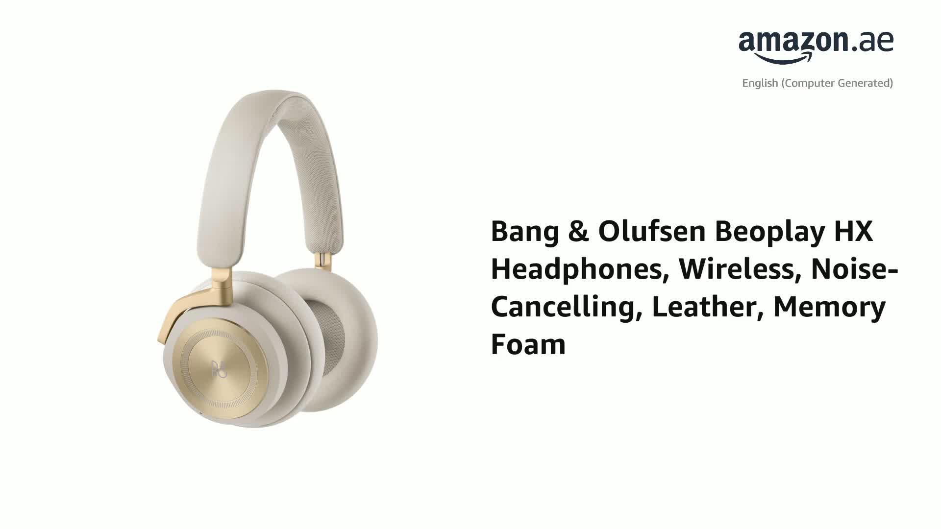 Bang & Olufsen Beoplay HX - Gold Tone, Wireless: Buy Online at