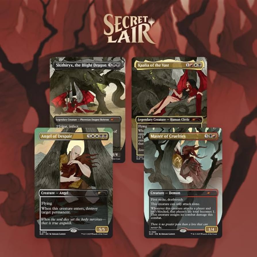 Amazon.com: Magic the Gathering Secret Lair Tragic Romance (Foil