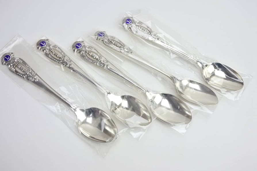 Amazon | ライオンズクラブ SILVER 銀製 スプーン 8点 142G | ノー