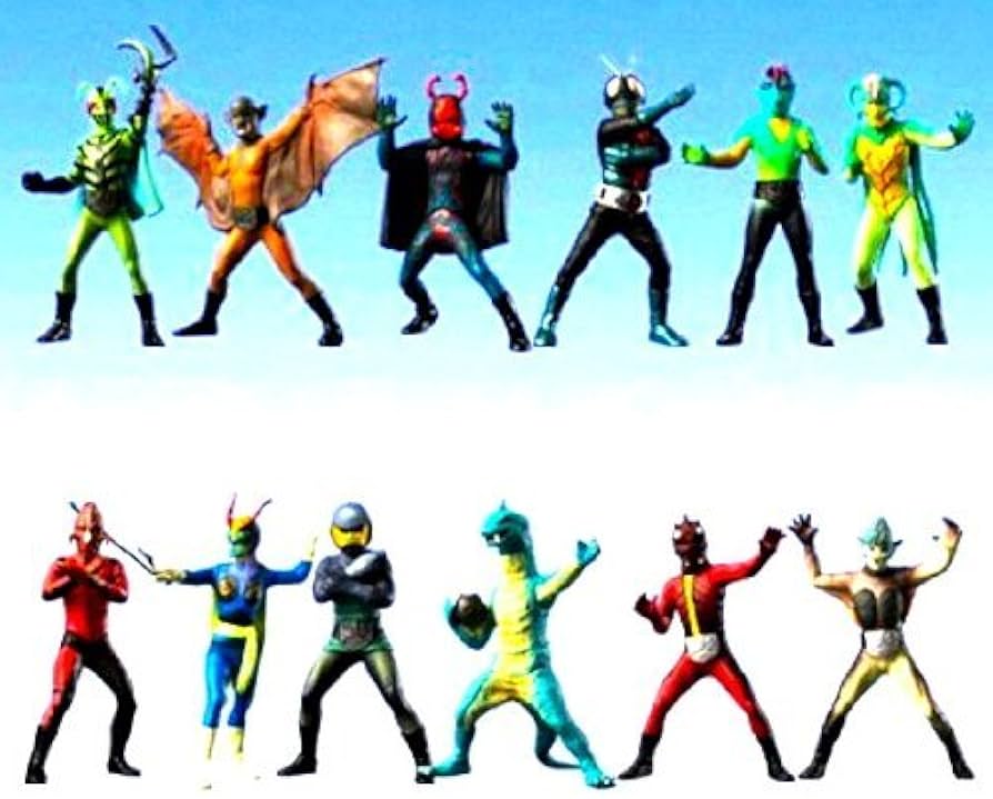 未開封】ガシャポンエキスポ2000 限定HG仮面ライダー 全12種+