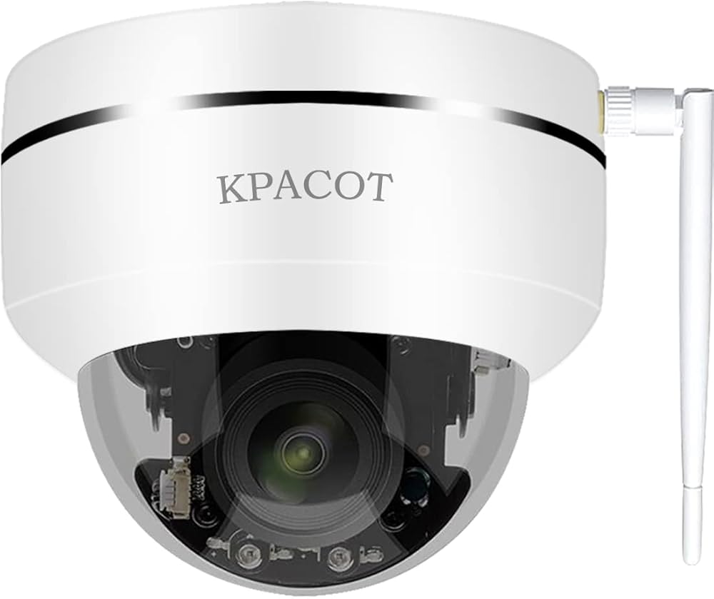 Amazon.co.jp: 【5倍光学ズーム・自動追跡・WIFI/PoE両用】KPACOT 防犯