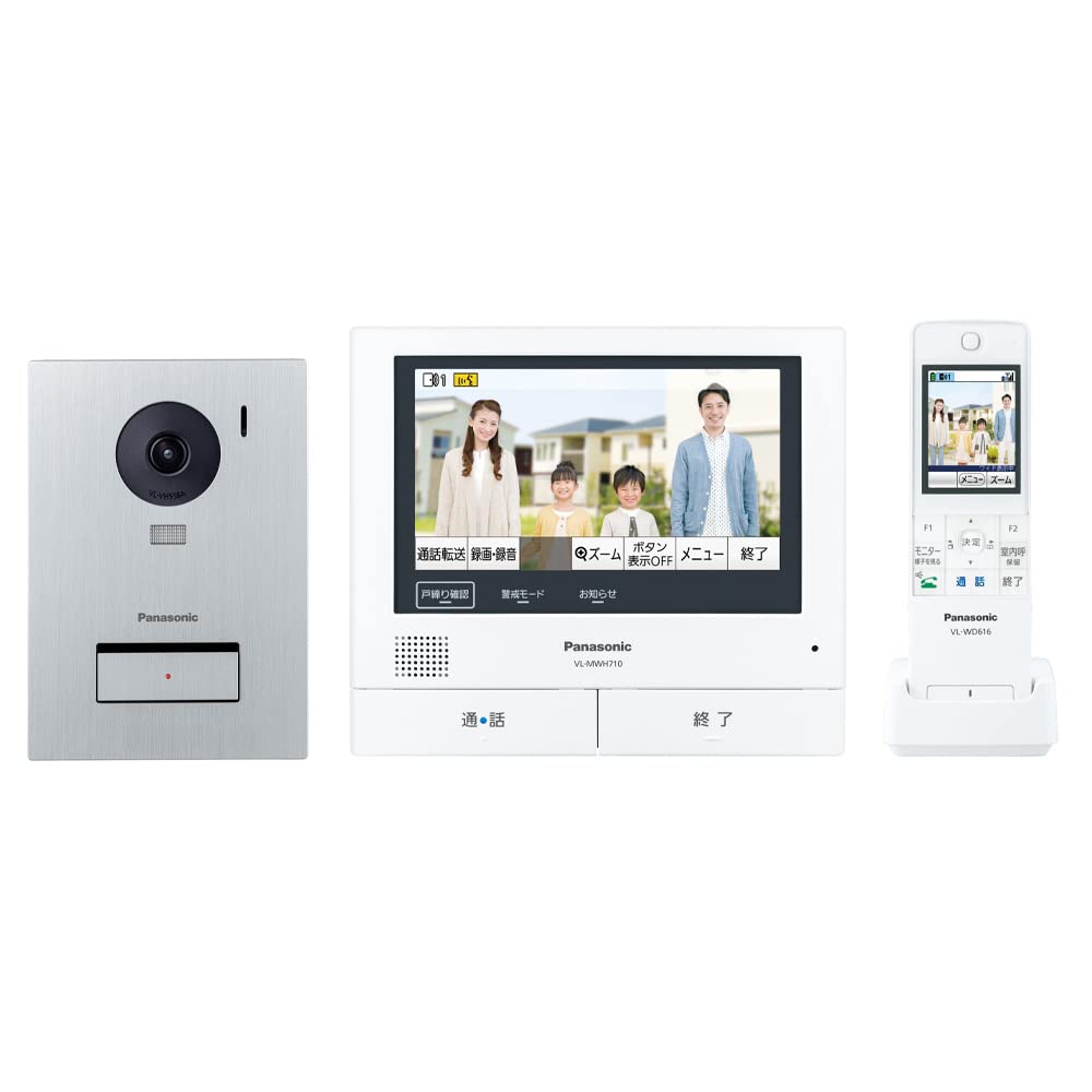Amazon.co.jp: パナソニック テレビドアホン ワイヤレスモニター子機付