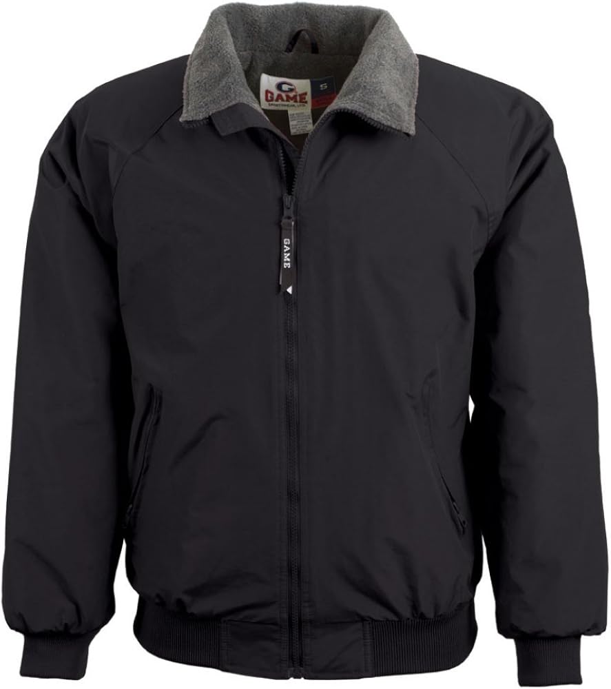 Game Sportswear Men's Three Seasons Jacket Small Black at Amazon