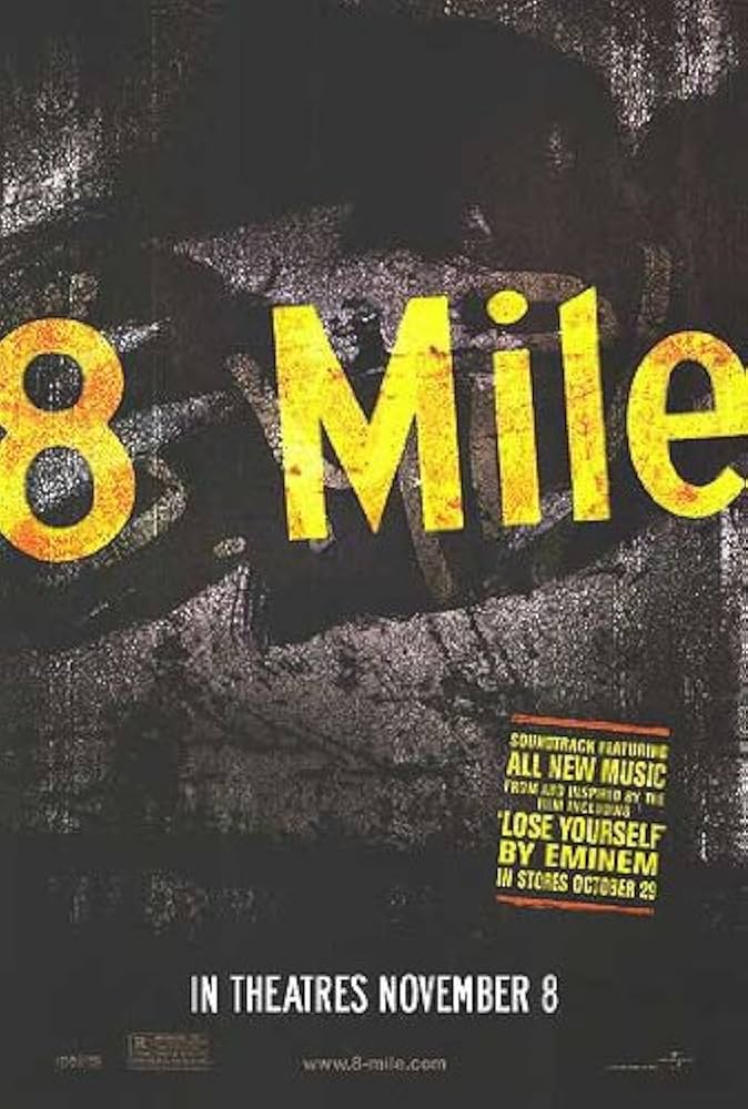 Amazon.com: 8 MILE MOVIE POSTER 1 Sided ORIGINAL Advance 27x40