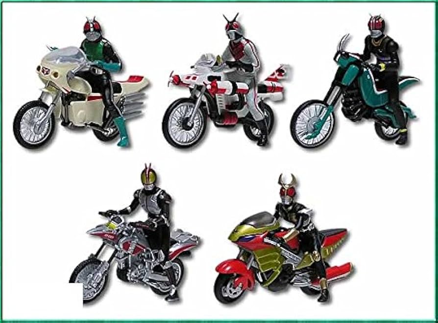 Amazon.co.jp: 特撮メカコレクション ライダーマシンクロニクル2 全5種