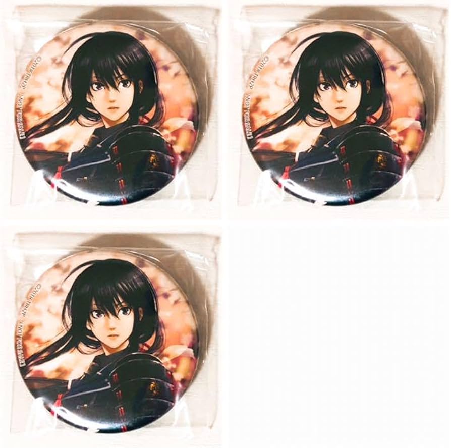 Amazon.co.jp: 刀剣乱舞鯰尾藤四郎EDイラスト缶バッジ3点セット : おもちゃ