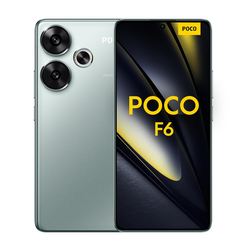 POCO F6 Green-Smartphone 8+256GB Snapdragon® 8s Gen 3, 120Hz Flow