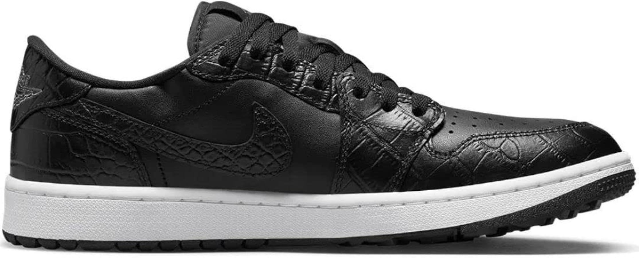 Amazon | Air Jordan 1 メンズ ロー ゴルフ ボルト ブラック | NIKE