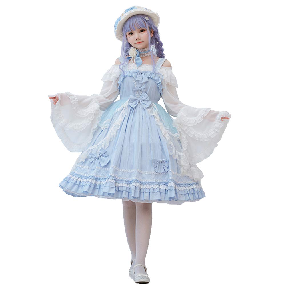 Amazon.co.jp: ワンピース ロリータ ゴスロリ ドレス お姫様 森ガール