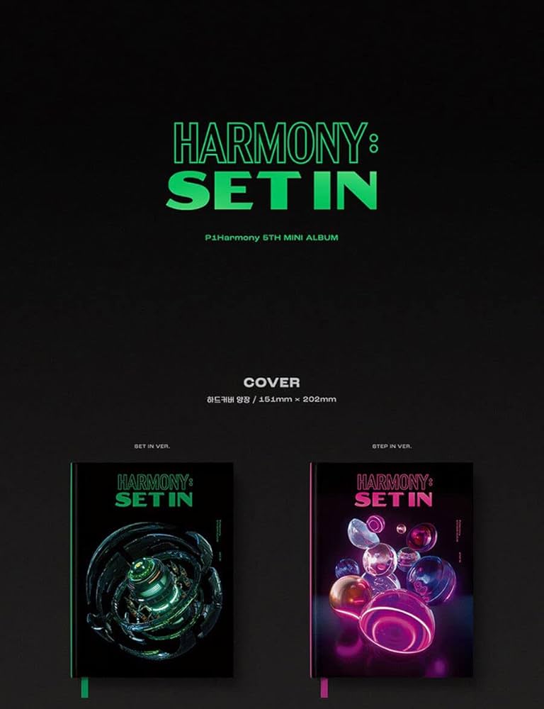 P1HARMONY HARMONY : SET IN 5th Mini Album ( SET IN / STEP IN