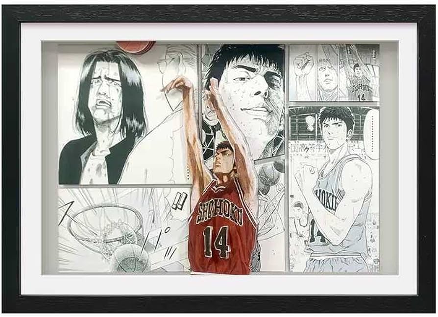 Amazon.co.jp: SLAM DUNK スラムダンク タイプP 絵画 3D仕様 立体画