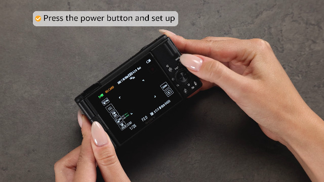 Amazon.com : Sony ZV-1F Vlog Camera for Content Creators and