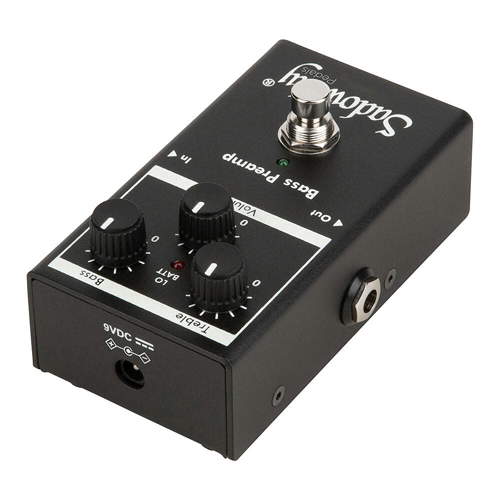 Amazon.com: Base Preamp/EQ Effect Pedal SAC PED SBP 2 V2 : Musical