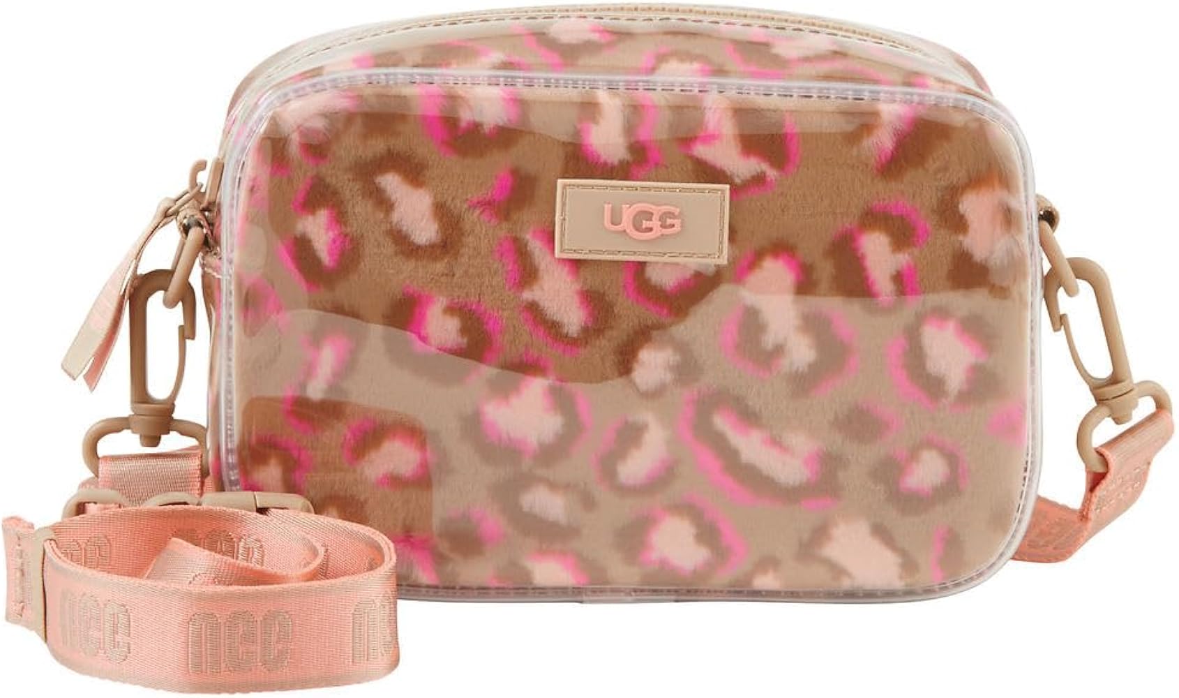 Amazon | UGG Janey II クリア クロスボディバッグ, ヒトデ ピンク