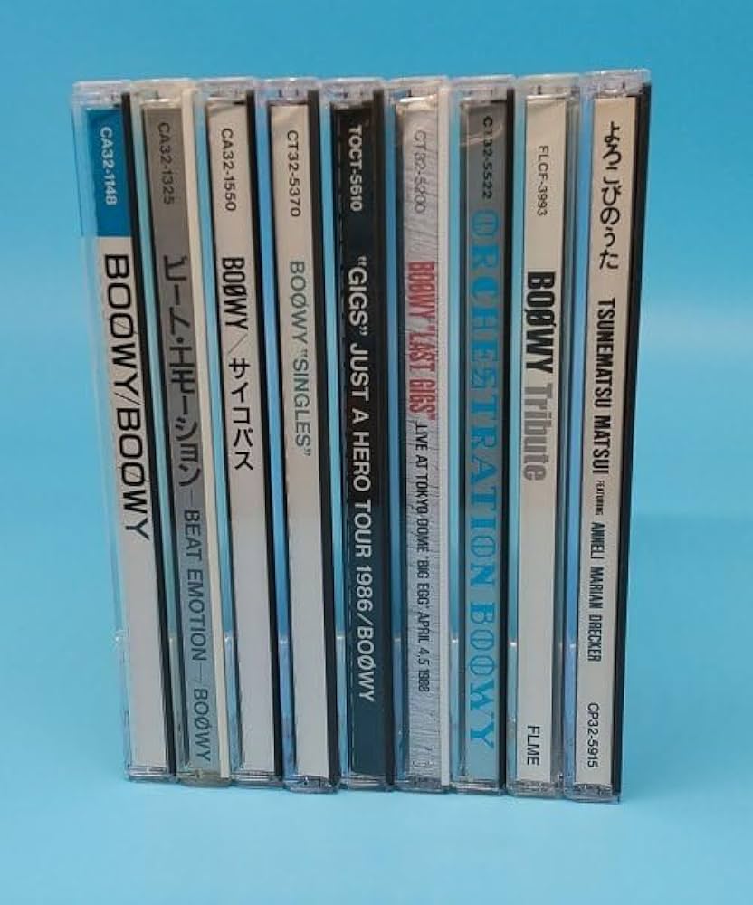 Amazon.co.jp: 【BOOWY】アルバム CD まとめて 9枚セット ボーイ