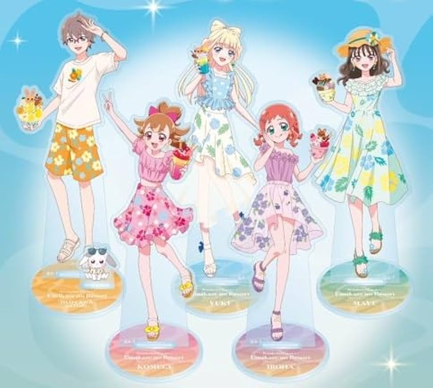 Amazon.co.jp: わんだふるぷりきゅあ！ 海風のリゾート アクリル