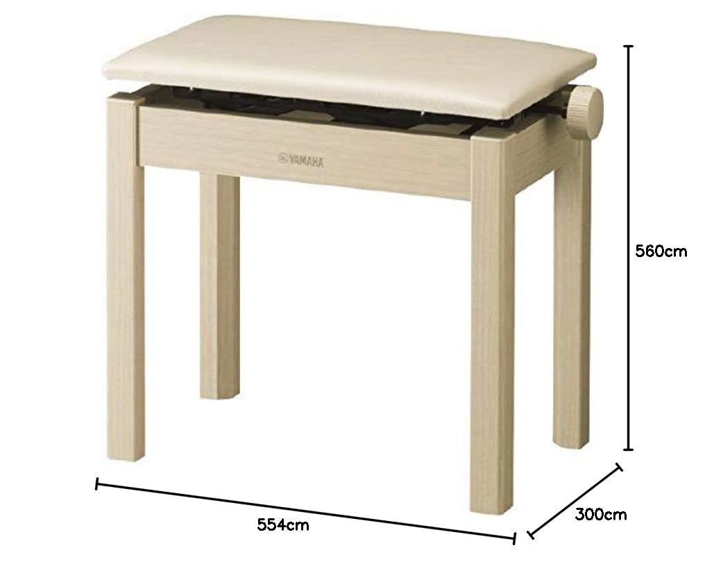 Amazon | YAMAHA BC-205 WA ホワイトアッシュ 高低自在椅子 ヤマハ