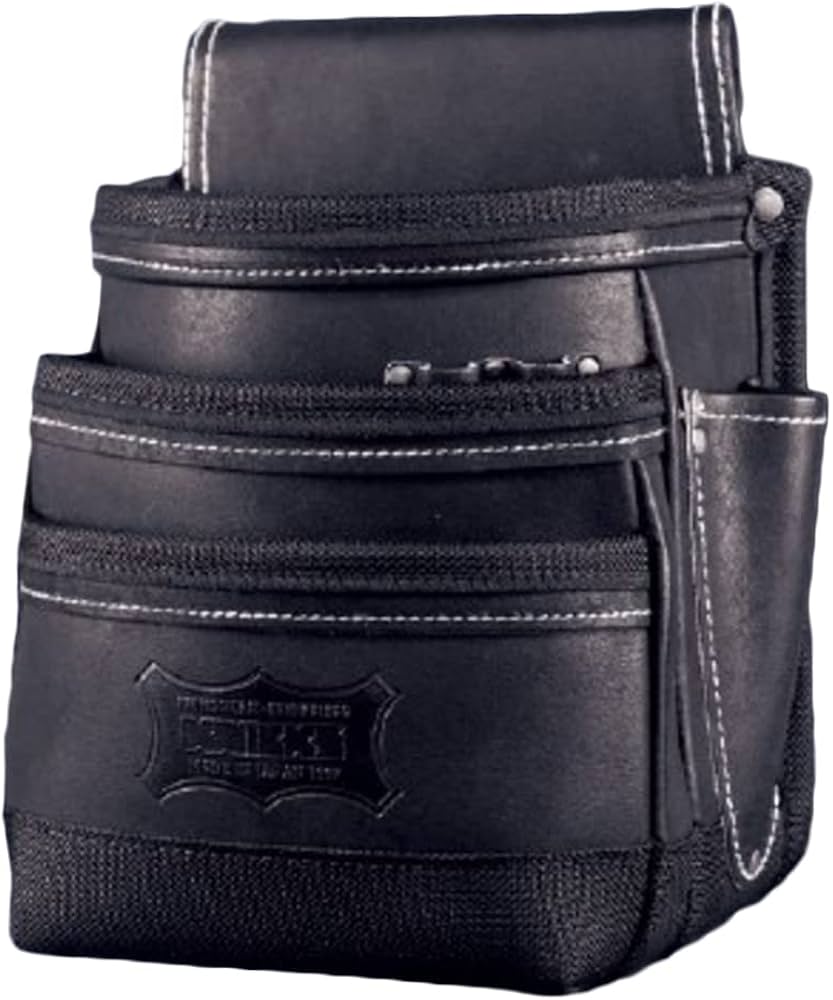 Amazon | ニックス 最高級硬式グローブ革3段腰袋(ブラック) KGB-301DD
