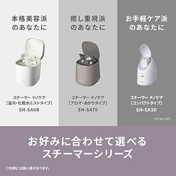 Amazon.com: Panasonic EH-SA3D-C [Steamer Nanocare, compact type