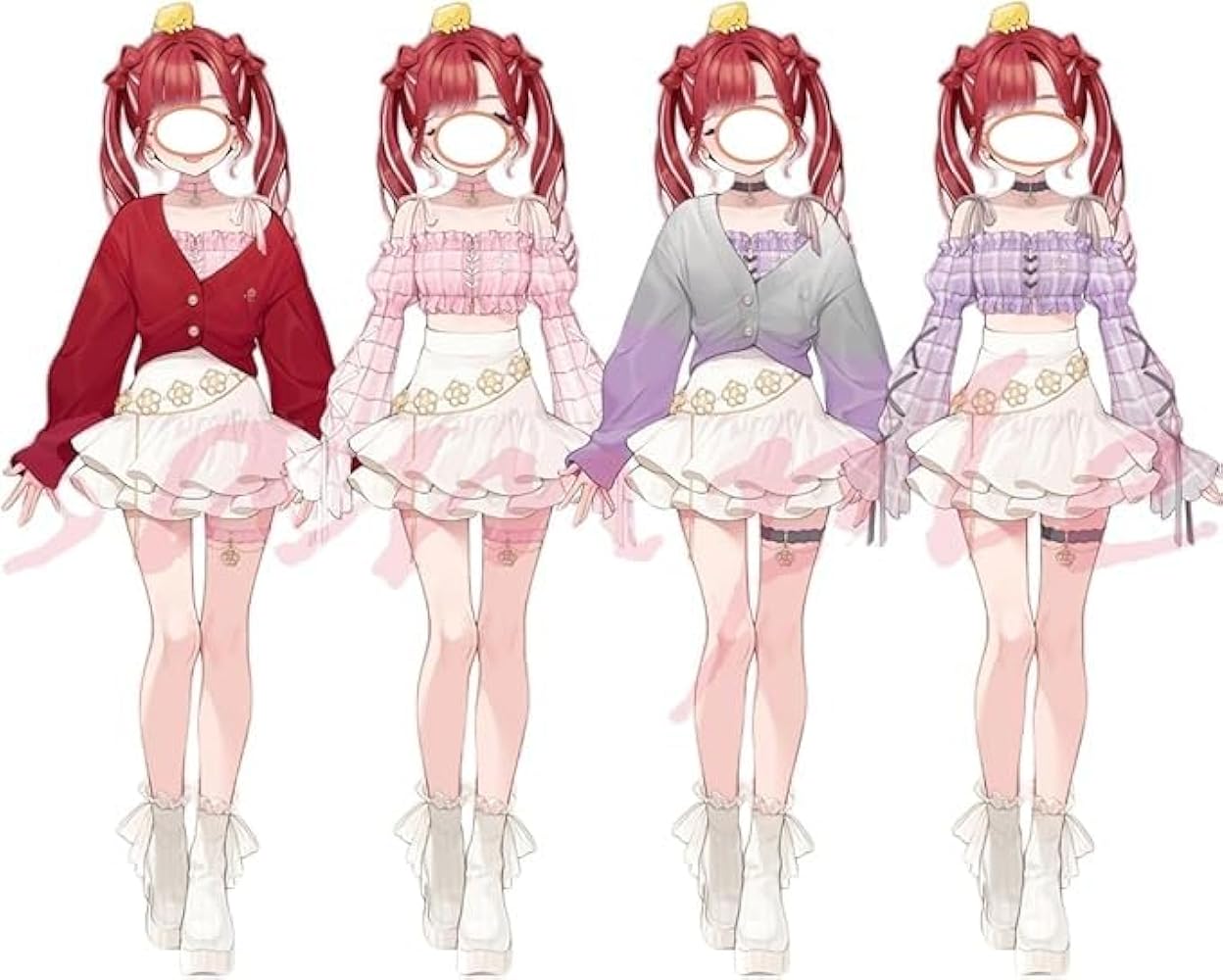 Amazon.co.jp: R Vtuber 早乙女ベリー コスプレ衣装 コスチューム (wig