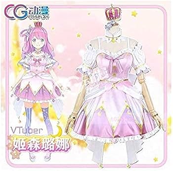 Amazon.co.jp: 【草莓酱cos】（ウィッグ、靴追加 ）バーチャルYouTuber
