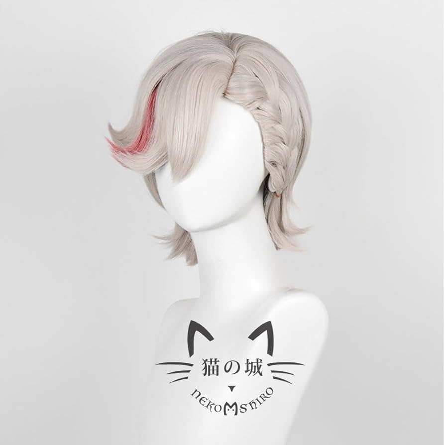 Amazon.co.jp: 猫の城 リネ コスプレウィッグ 耐熱 かつら アニメ 仮装