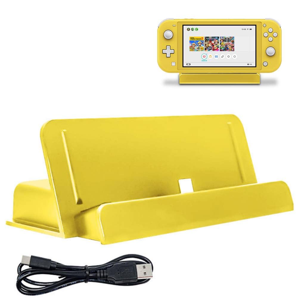 Switch Lite イエロー 外箱充電器セーフティーガイドSDカード付き