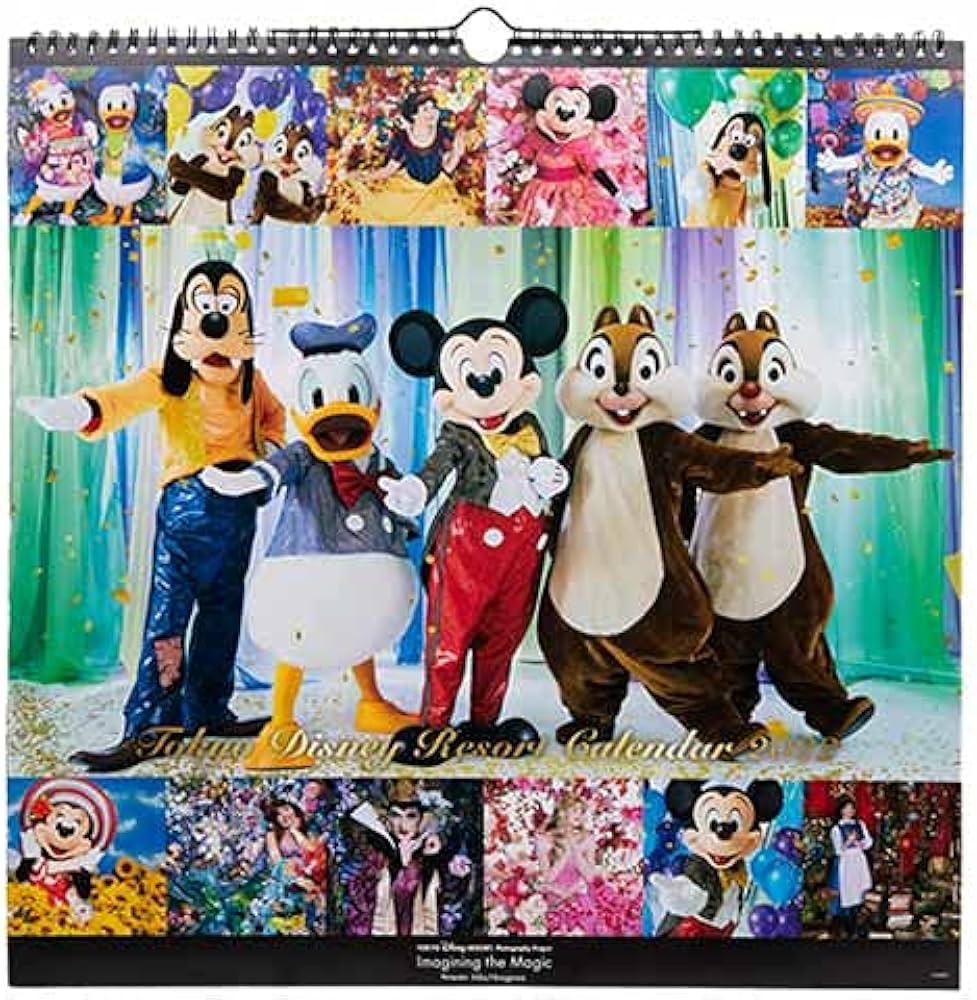 Amazon | ミッキー＆フレンズ 壁掛けカレンダー 【東京