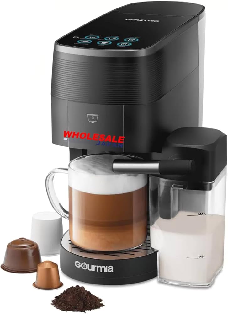 新品未使用】GOURMIAコーヒーマシーン（4-in-1・マルチカプセル対応