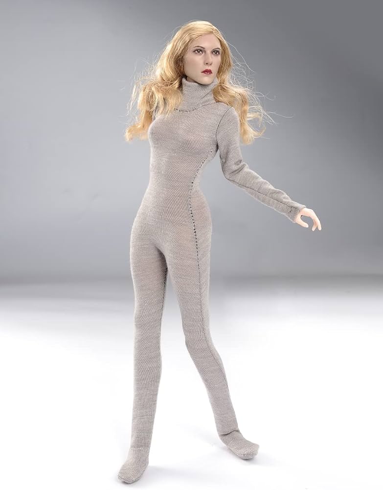 Amazon | 1/6スリム伸縮性グレージャンプスーツボディスーツ服モデル
