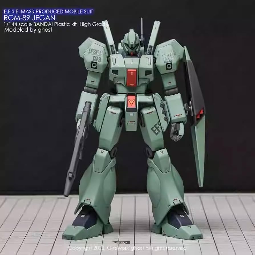 Amazon | 〔1/144スケール HG/RG〕 RGM-89 ジェガン用水転写式デカール