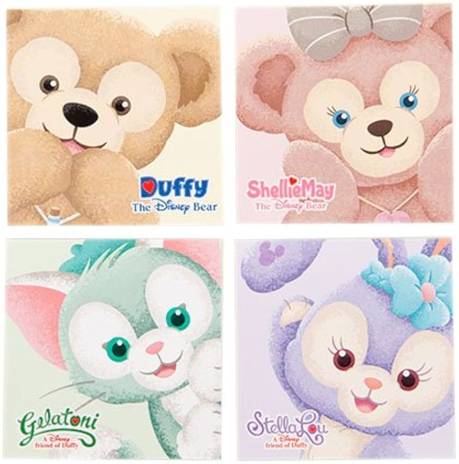 Amazon.co.jp: ダッフィー＆フレンズ メモセット ダッフィー シェリー