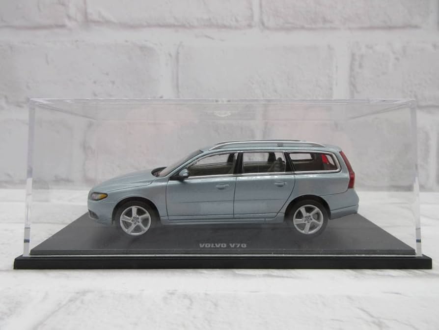 Amazon | ミニカー 1/43 ボルボ VOLVO V70 ブルーメタリック