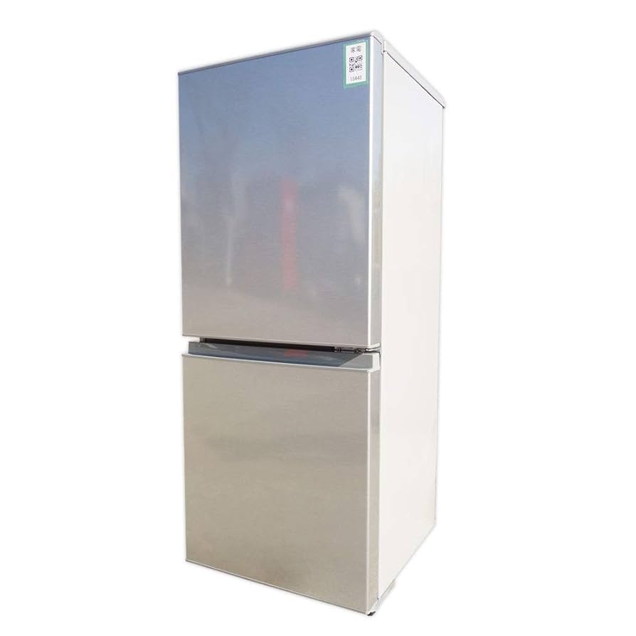 冷蔵庫 126L 2020年製 AQUA AQR-13J(S) シルバー 2ドア 右開き 単身